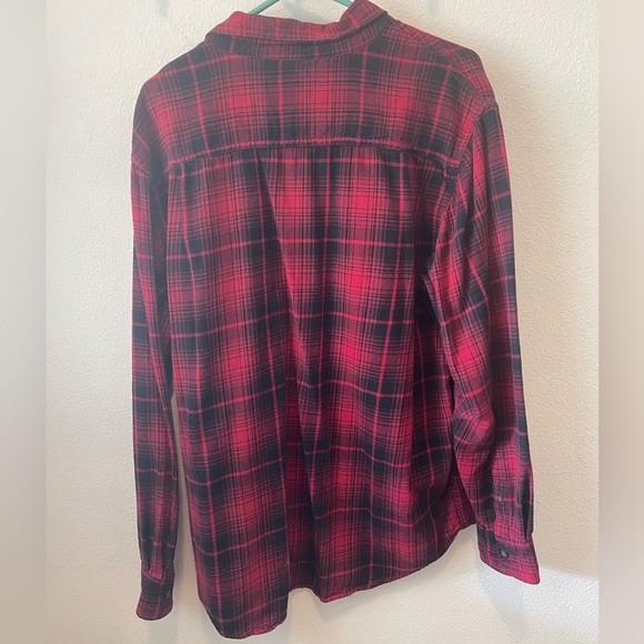 Faded Glory Plaid Button Down - Picture 2 of 5